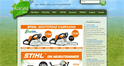 Desktop Screenshot of aiataht.ee